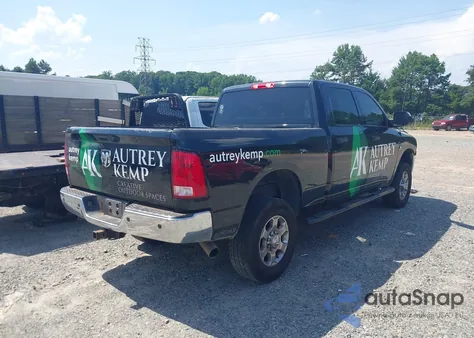 2018 Ram 2500 Tradesman 4X4 6'4 Box from USA, damaged, VIN 3C6UR5CL2JG411687